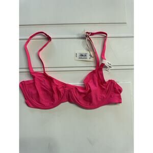 Aerie Smoothez Full Coverage Mesh Unlined Bra Pink 34B NWT New